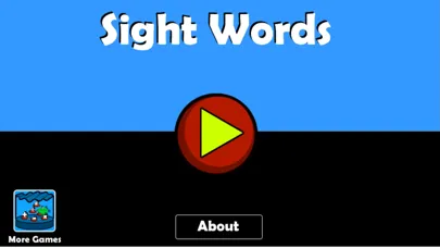 Tangkapan layar Sight Words: Reading Games