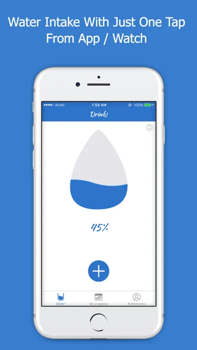 Water Drinking Reminder Pro Screenshots