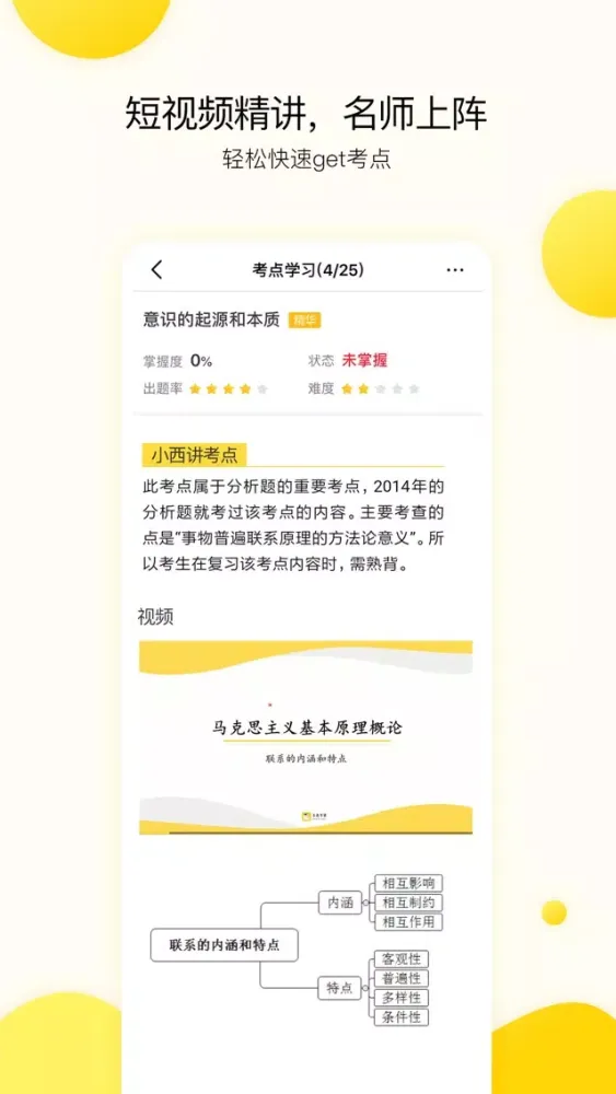 Zrzuty ekranu 小西考研-考研英语真押题学习帮手
