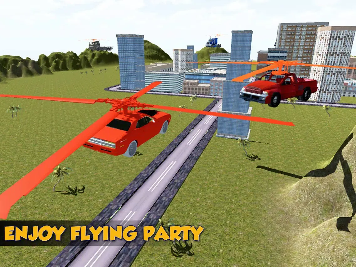 Airborne Super Car Driving: Racing Drone Rivals iPad  স্ক্রিনশট