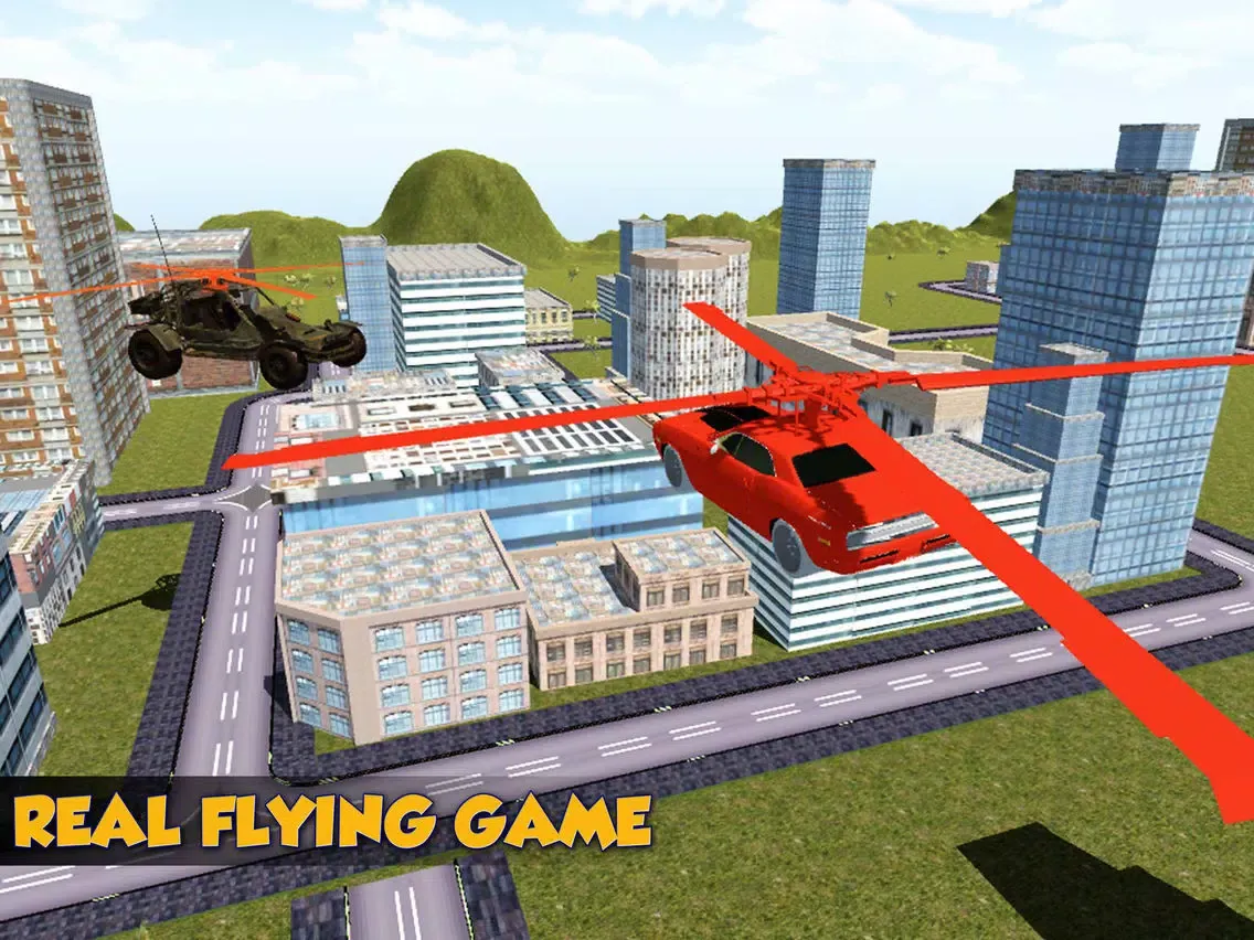 Airborne Super Car Driving: Racing Drone Rivals iPad  স্ক্রিনশট