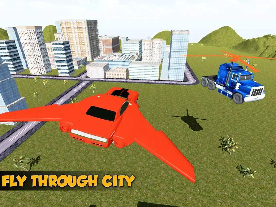 Airborne Super Car Driving: Racing Drone Rivals iPad  স্ক্রিনশট
