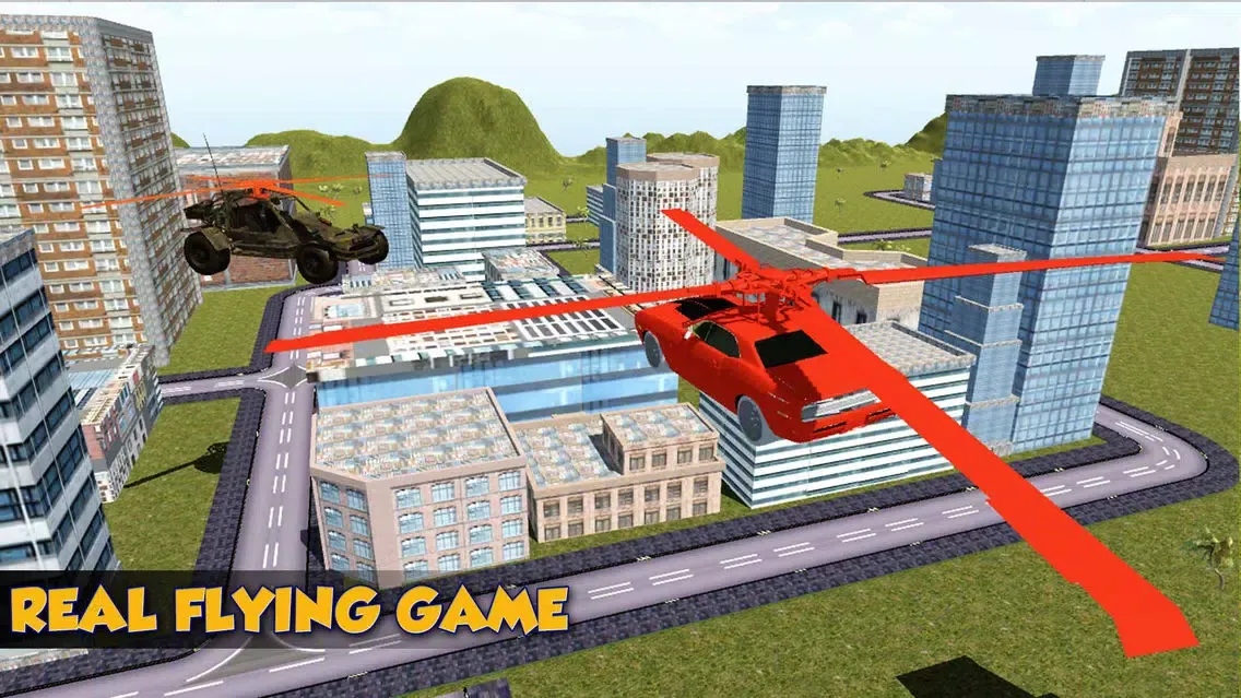 Airborne Super Car Driving: Racing Drone Rivals স্ক্রিনশট