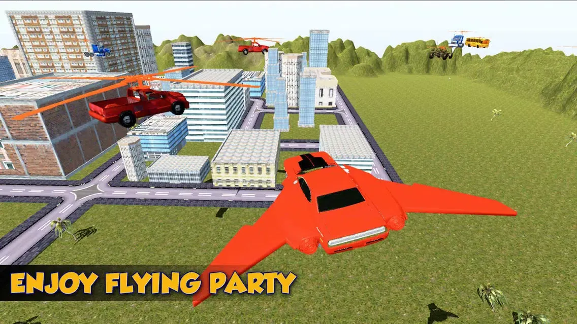 Airborne Super Car Driving: Racing Drone Rivals স্ক্রিনশট