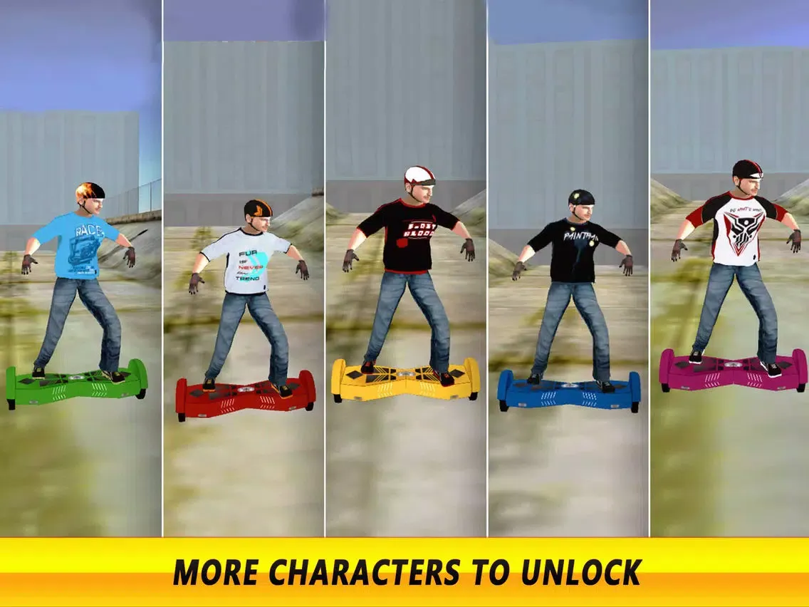 Epic Hoverboard Xtreme Park: Hover SkateBoard iPad  Ekran Görüntüleri