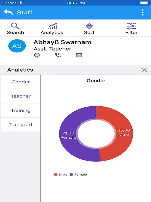Scientific Study- school erp iPad  Screenshots