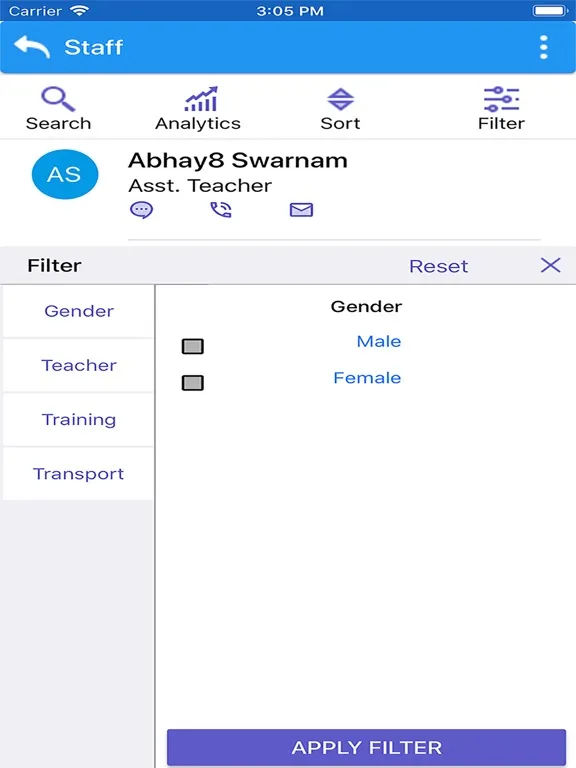 Scientific Study- school erp iPad  Screenshots