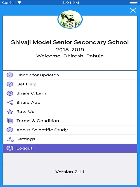 Scientific Study- school erp iPad  Screenshots