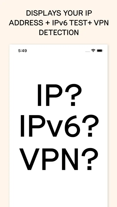 My IP Address Checker & Test スクリーンショット