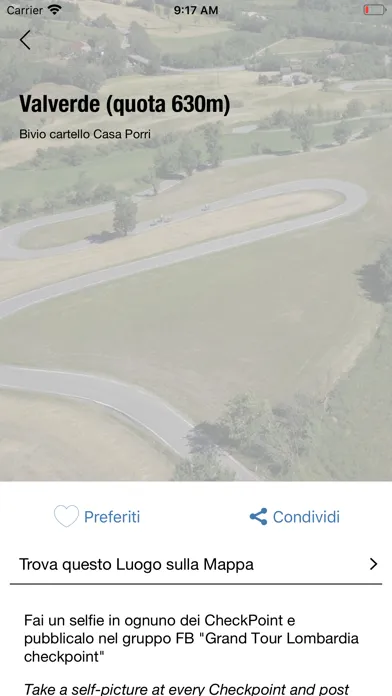 Capturas de tela do Lombardy Grand Tour