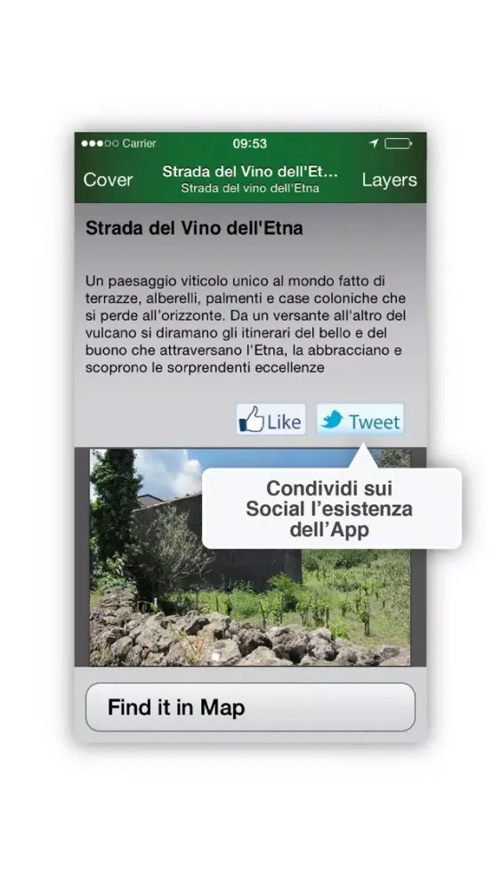 Capturas de tela do Strada del vino dell'Etna