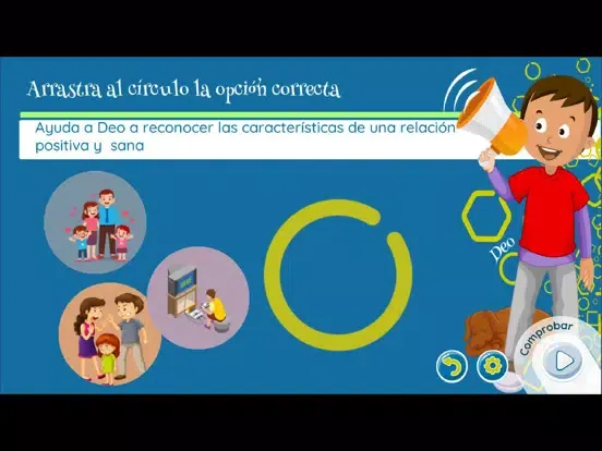 Niñez segura y protegida iPad  Screenshots