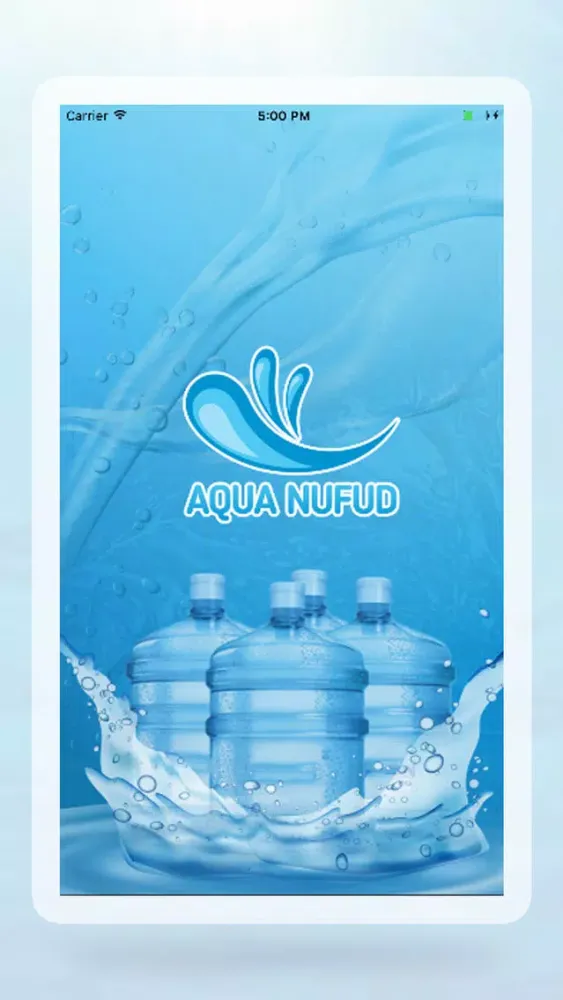 Tangkapan skrin Aqua Nufud