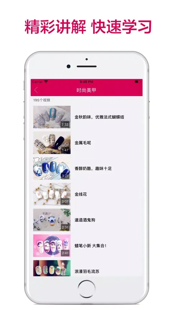 تصاویر 美甲教程-时尚美甲学习大全