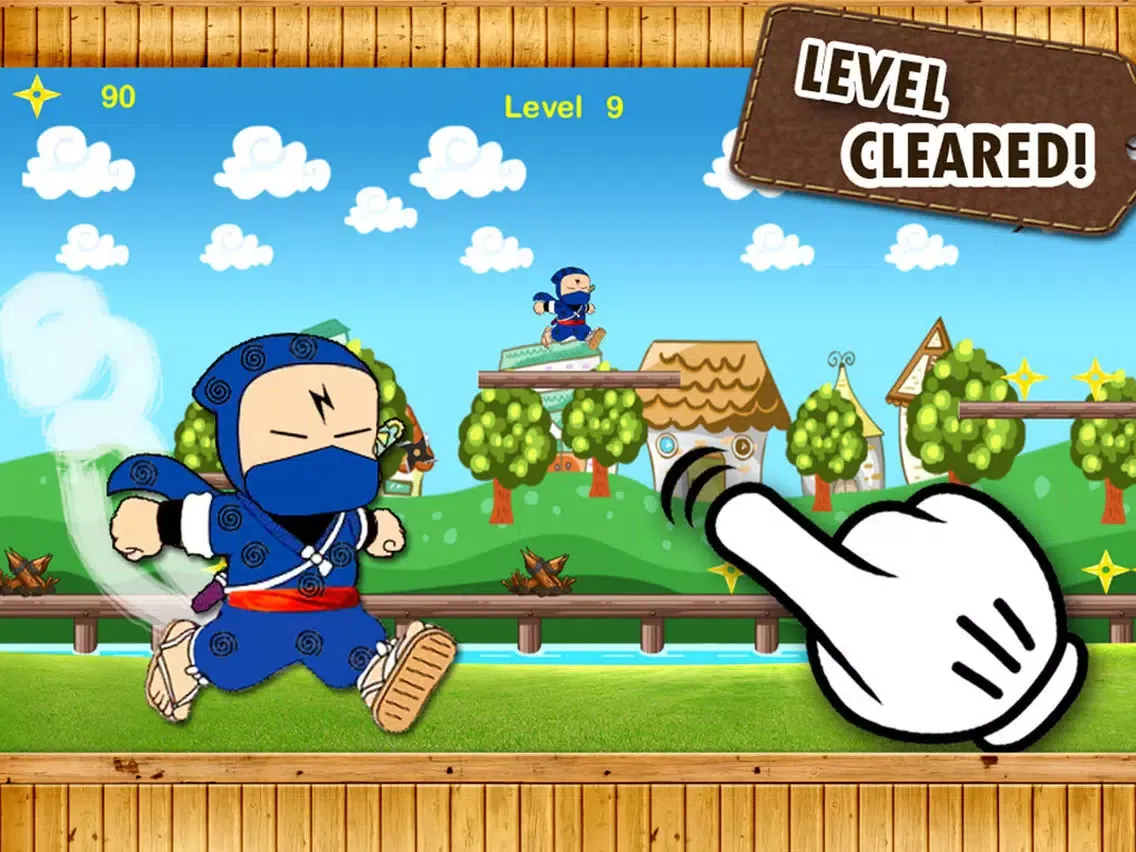 Ninja Assassin Hattori - shuriken ninja-go run world iPad  Screenshots