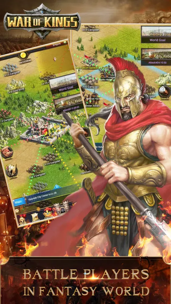 ภาพหน้าจอของ War of Kings:Power and Battle