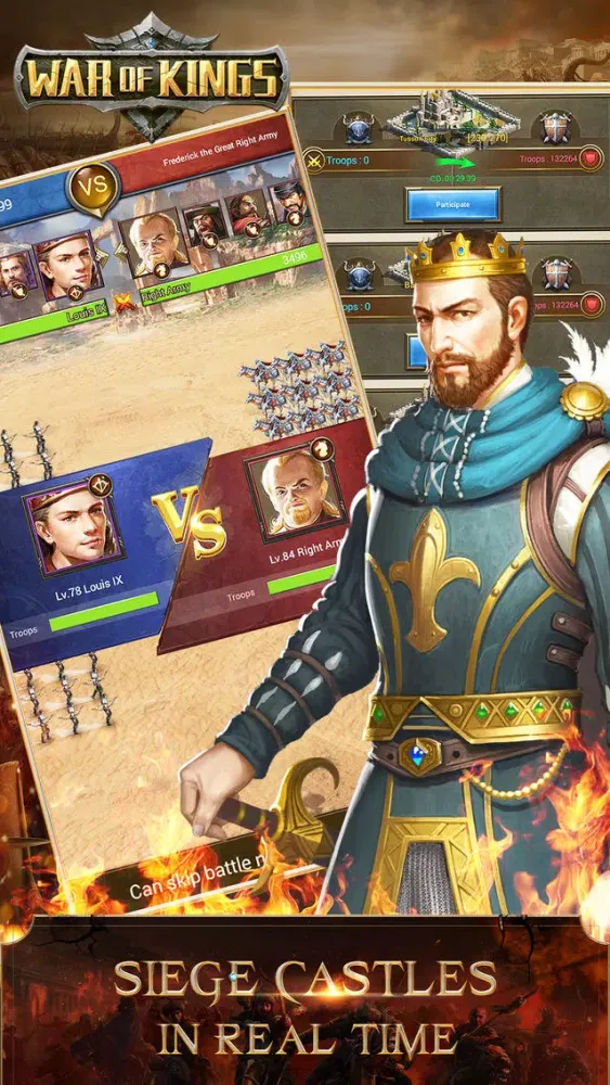 ภาพหน้าจอของ War of Kings:Power and Battle