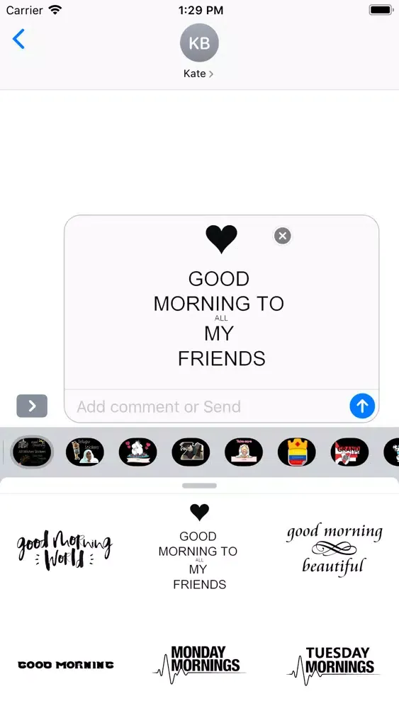 All Wishes Stickers سکرین شاٹس