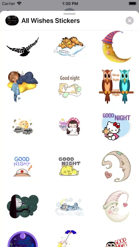All Wishes Stickers سکرین شاٹس