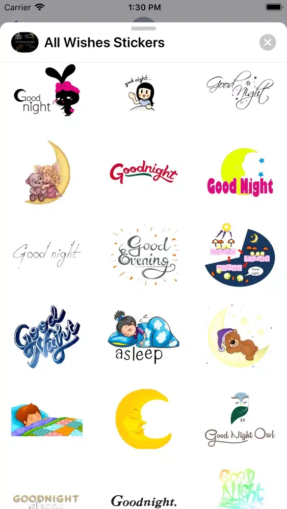 All Wishes Stickers سکرین شاٹس