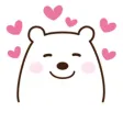 Animated Polar Bear Stickers