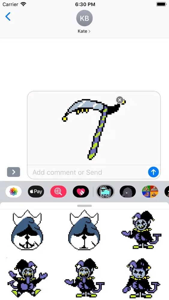 Animated Undertal Stickers 스크린샷