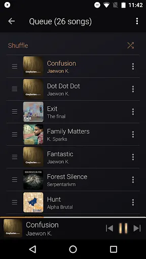 My Music Player Ekran Görüntüleri