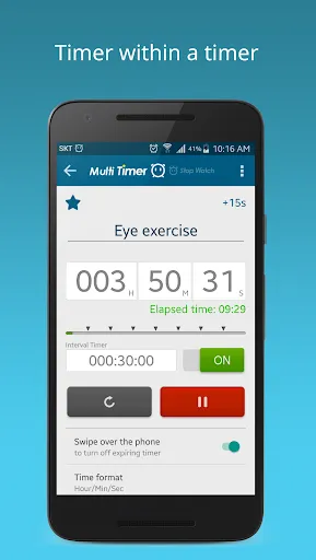 Скриншоты Multi Timer StopWatch