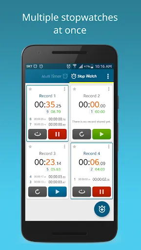 Скриншоты Multi Timer StopWatch