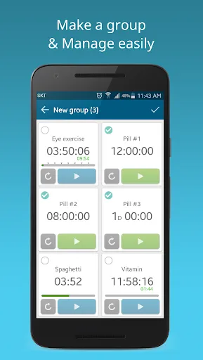 Скриншоты Multi Timer StopWatch