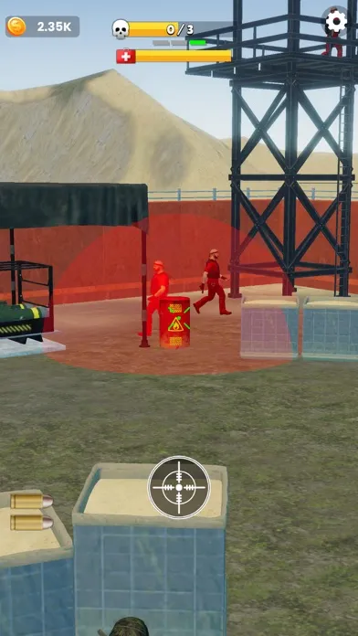 Capturas de tela do Sniper Master!