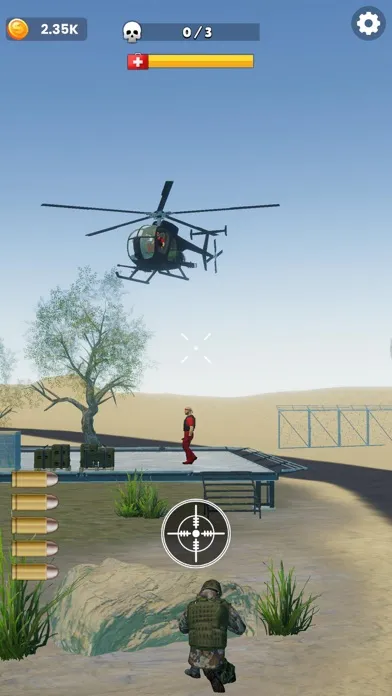 Capturas de tela do Sniper Master!