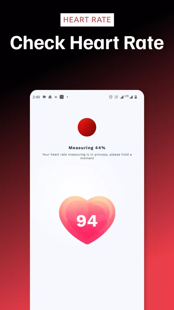 Zrzuty ekranu Heart Rate Monitor