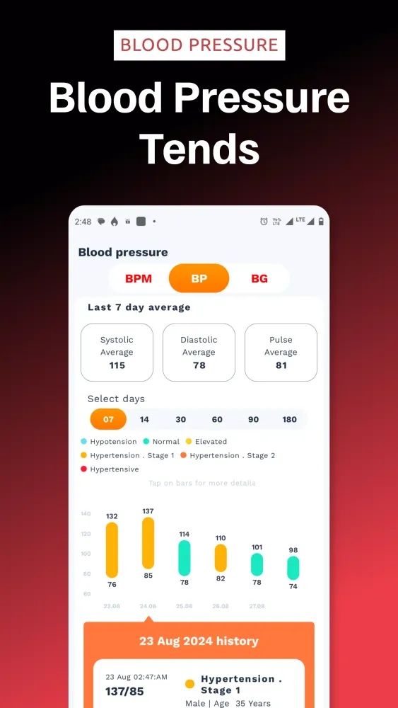 Zrzuty ekranu Heart Rate Monitor
