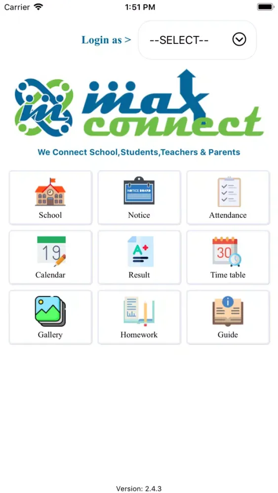 Zrzuty ekranu Max Connect ERP