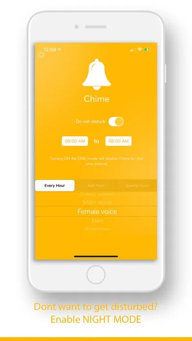 Chime : Speaking Clock Screenshots