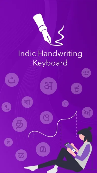 Zrzuty ekranu Indic Handwriting Keyboard