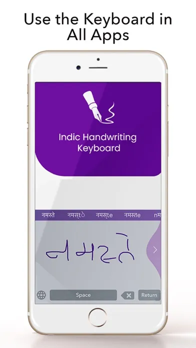 Zrzuty ekranu Indic Handwriting Keyboard