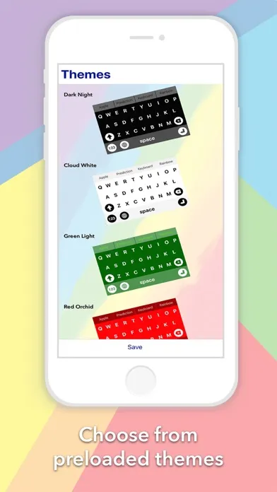 Ảnh chụp màn hình của Rainbow Indic Keyboard