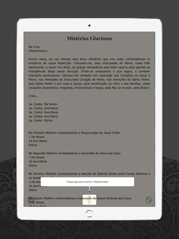 Скриншоты Orações Católicas iPad 