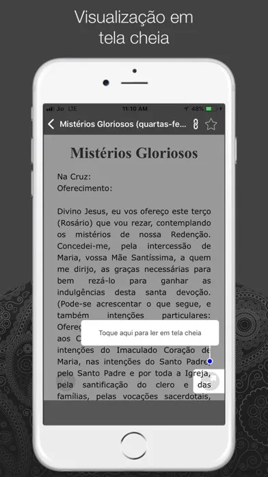 Скриншоты Orações Católicas