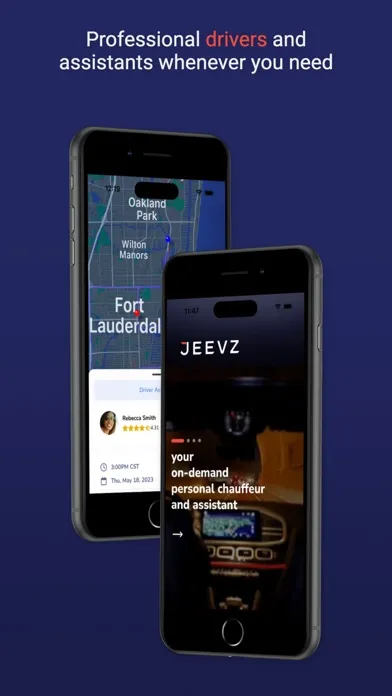 Jeevz - Personal Driver应用截图