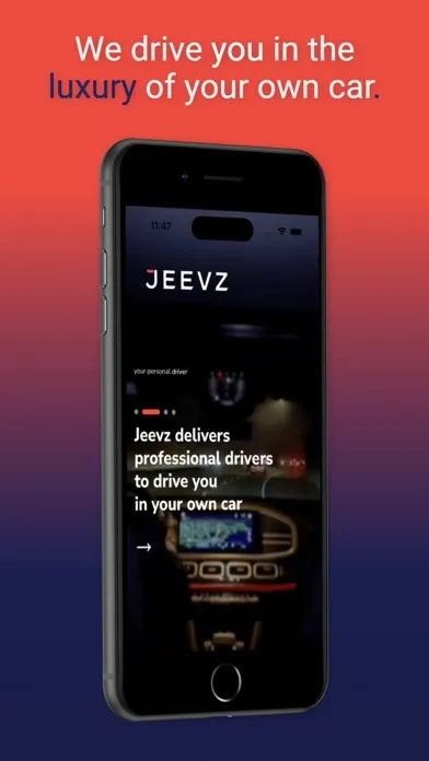 Jeevz - Personal Driver应用截图
