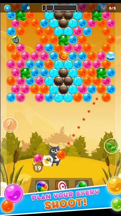 Cute-ie Kitty Bubble Shoot-ie 스크린샷