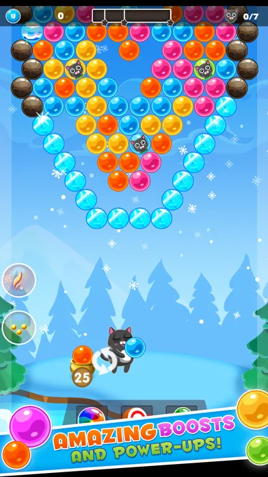 Cute-ie Kitty Bubble Shoot-ie 스크린샷