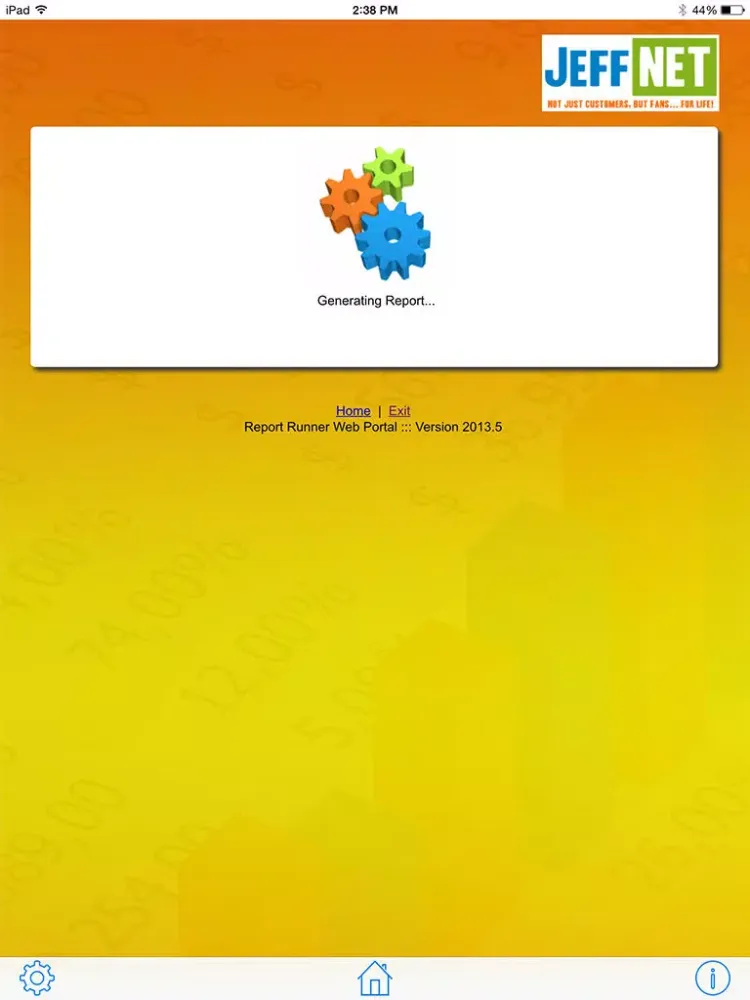 Report Runner for iOS (Crystal Reports Viewer) iPad  スクリーンショット