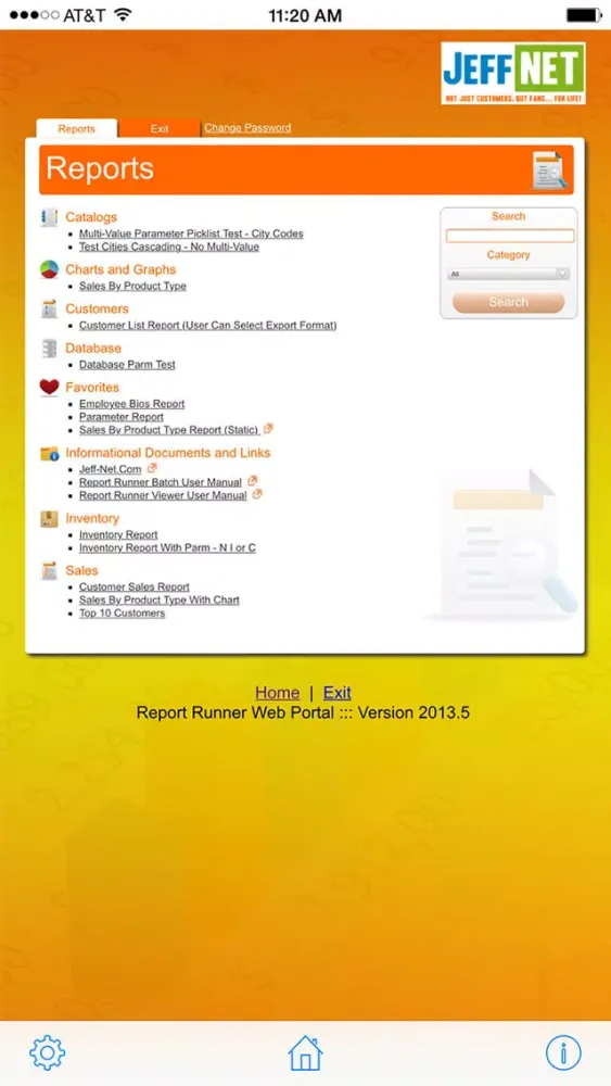 Report Runner for iOS (Crystal Reports Viewer) スクリーンショット