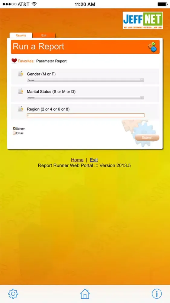 Report Runner for iOS (Crystal Reports Viewer) スクリーンショット