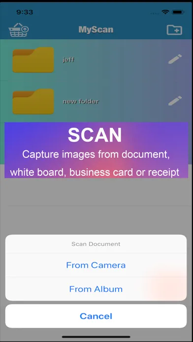 MyScan3: capture and share PDF应用截图