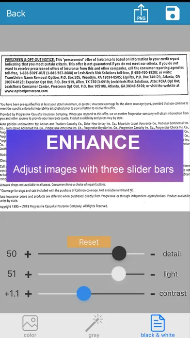 MyScan3: capture and share PDF应用截图